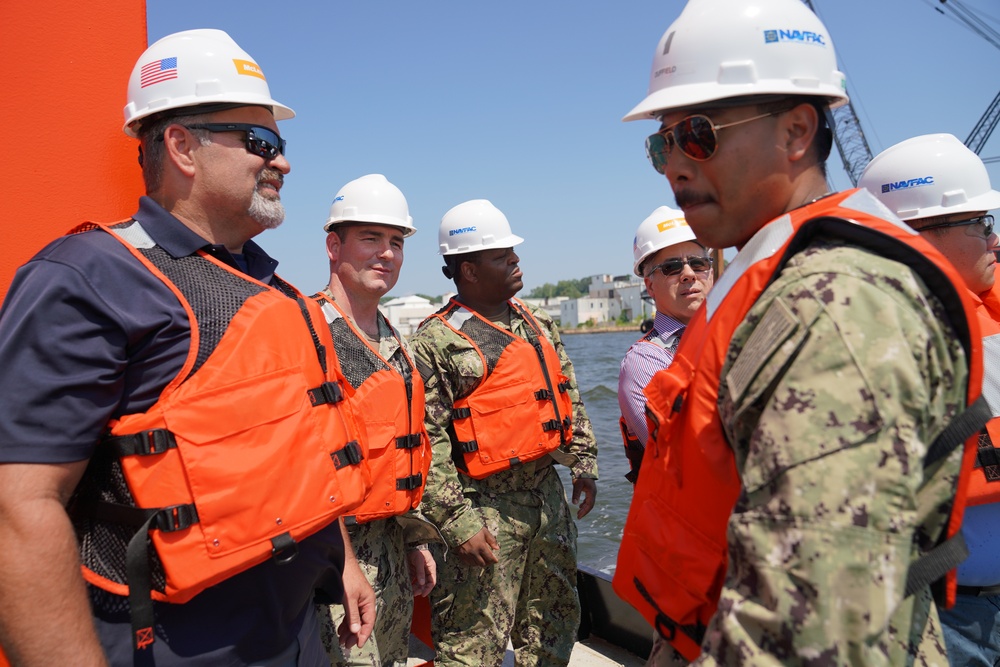 NAVFAC Washington Advances Naval Academy's Climate Resilience Efforts with Pier Reconstruction Project