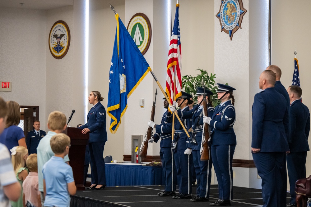 375th Medical Support Squadron Change of Command