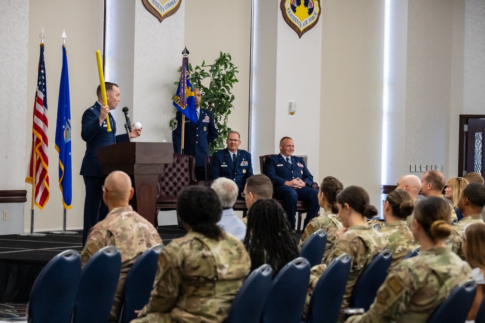 375th Medical Support Squadron Change of Command