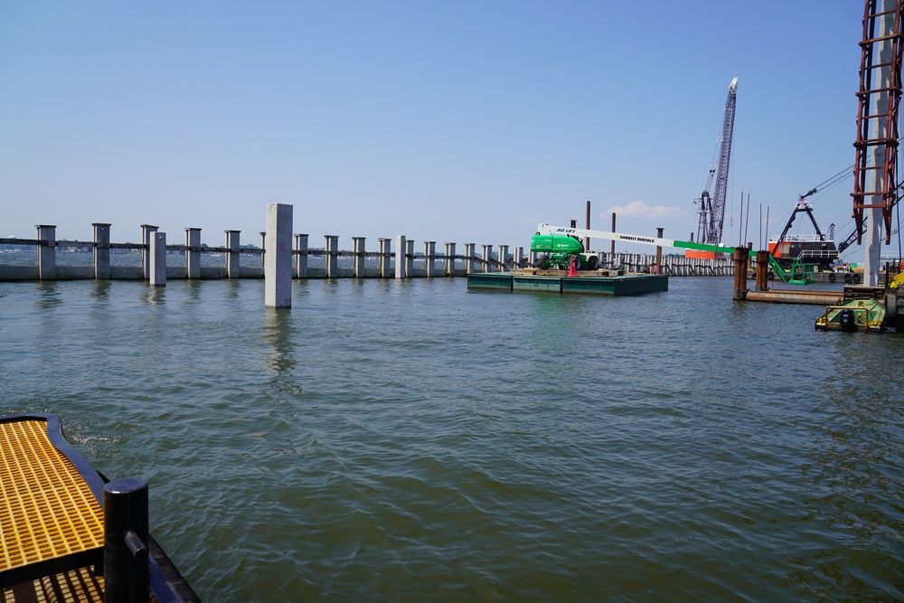 NAVFAC Washington Advances Naval Academy's Climate Resilience Efforts with Pier Reconstruction Project