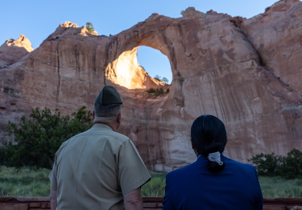 I Marine Expeditionary Force commanding general attends 2024 Navajo Code Talkers Day