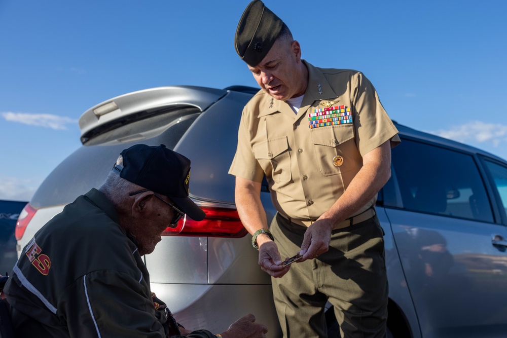 I Marine Expeditionary Force commanding general attends 2024 Navajo Code Talkers Day