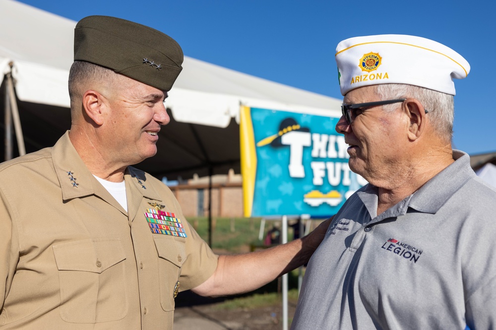 I Marine Expeditionary Force commanding general attends 2024 Navajo Code Talkers Day