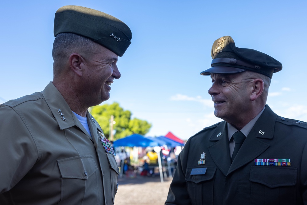 I Marine Expeditionary Force commanding general attends 2024 Navajo Code Talkers Day