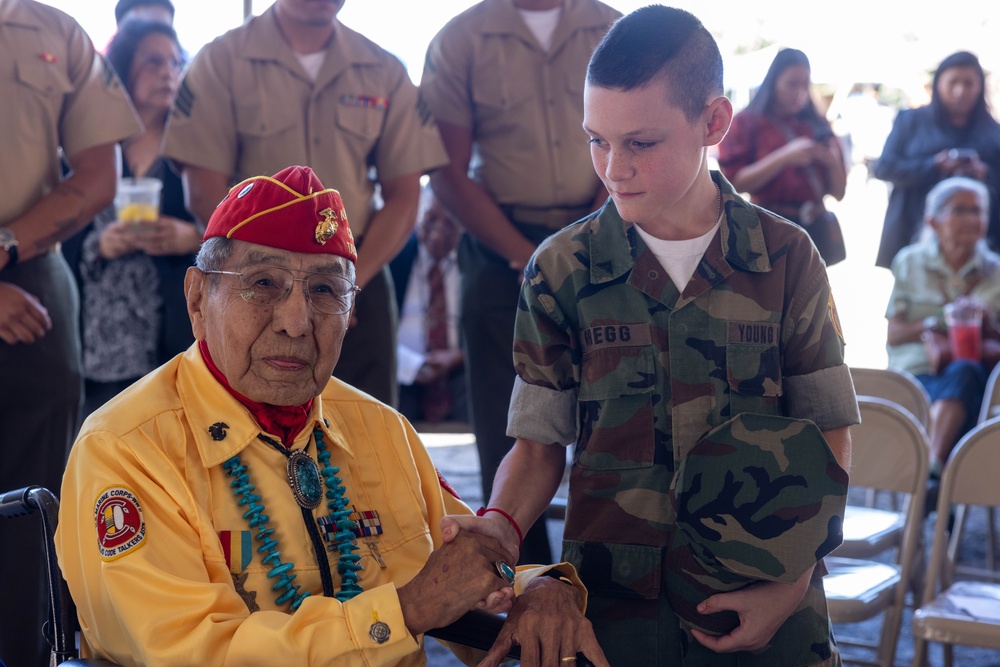 I Marine Expeditionary Force commanding general attends 2024 Navajo Code Talkers Day