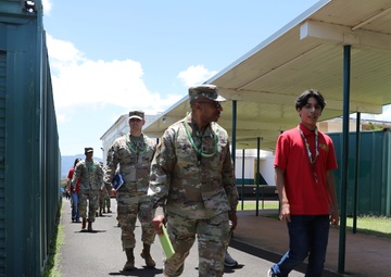 715th MI partners with Leilehua High School
