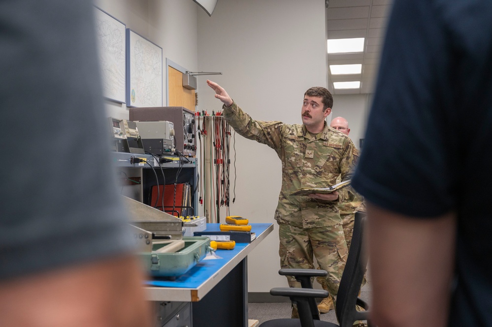 341 MXG Airmen give a tour to DEP members