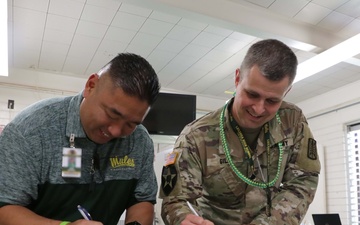 715th MI partners with Leilehua High School