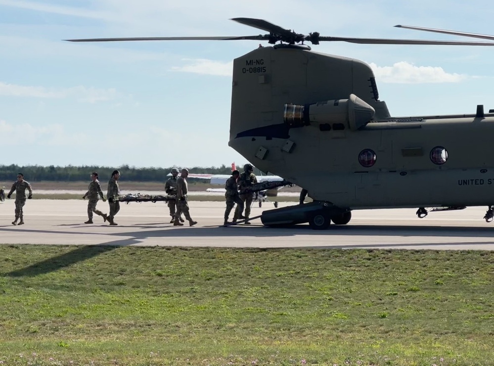 National Guard Conducts Air/Land/Sea Training in the Great Lakes