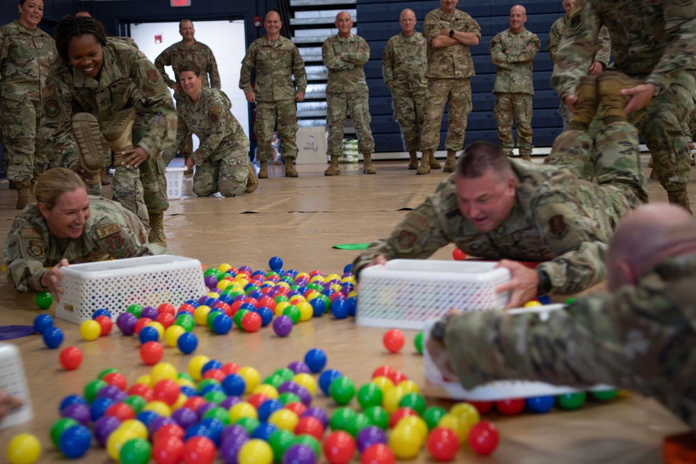 Ohio Air National Guard Chief's Huddle