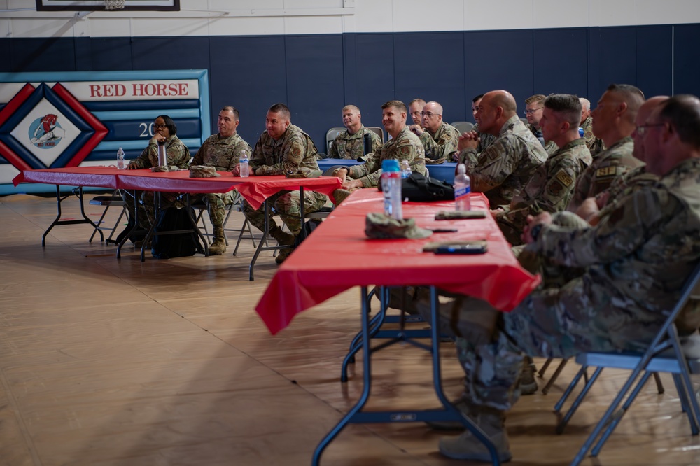 Ohio Air National Guard Chief's Huddle