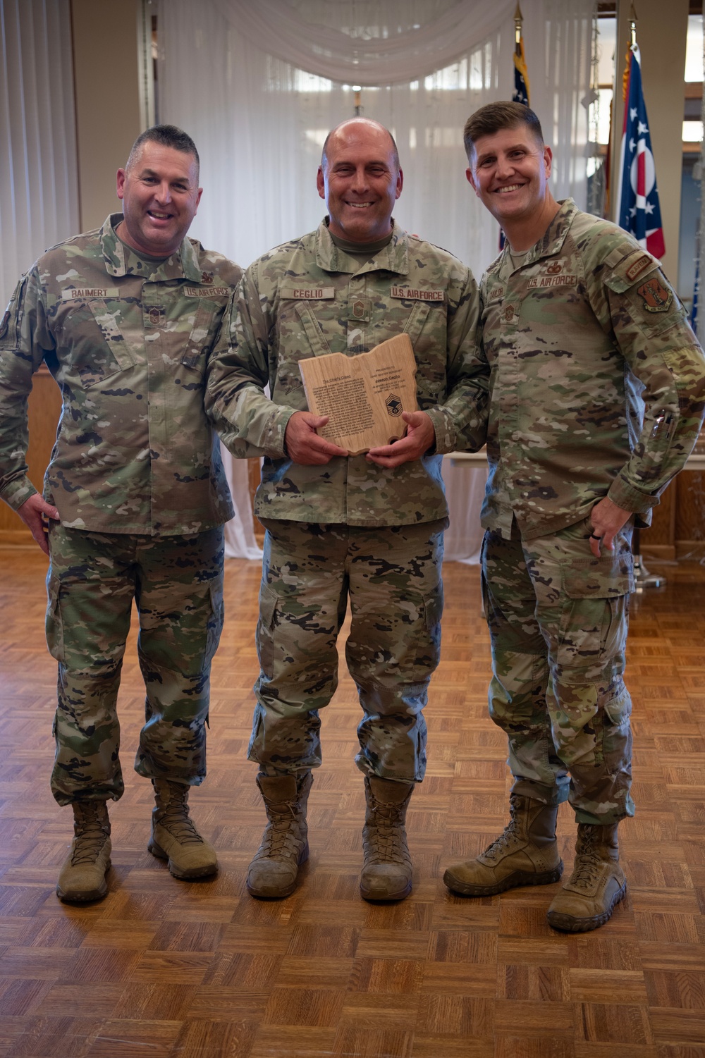 Ohio Air National Guard Chief's Huddle