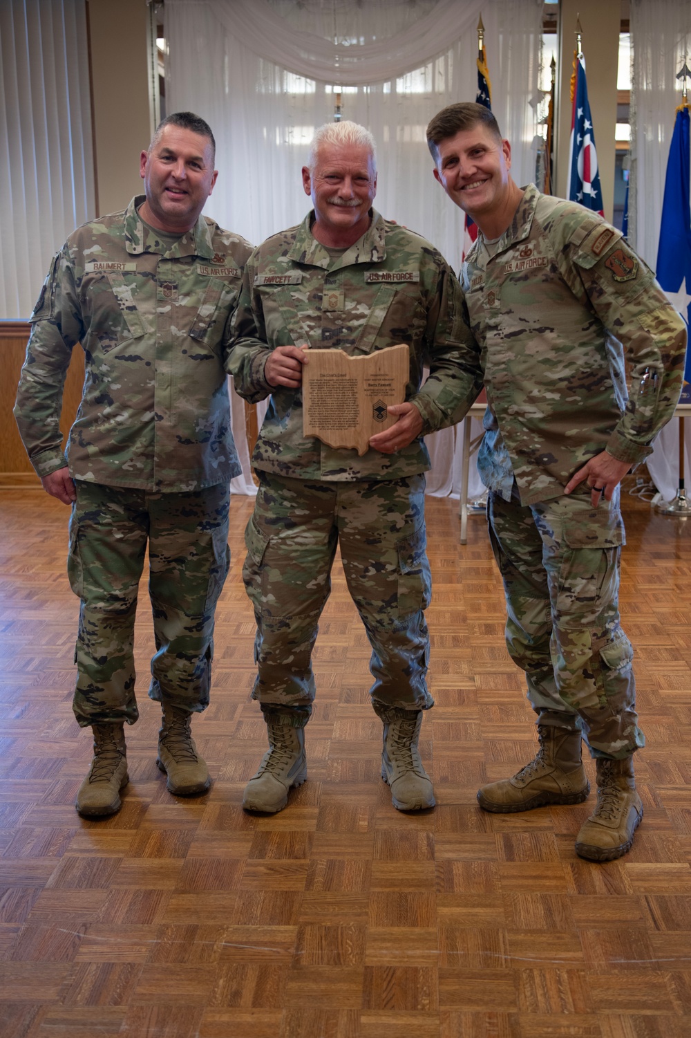 Ohio Air National Guard Chief's Huddle