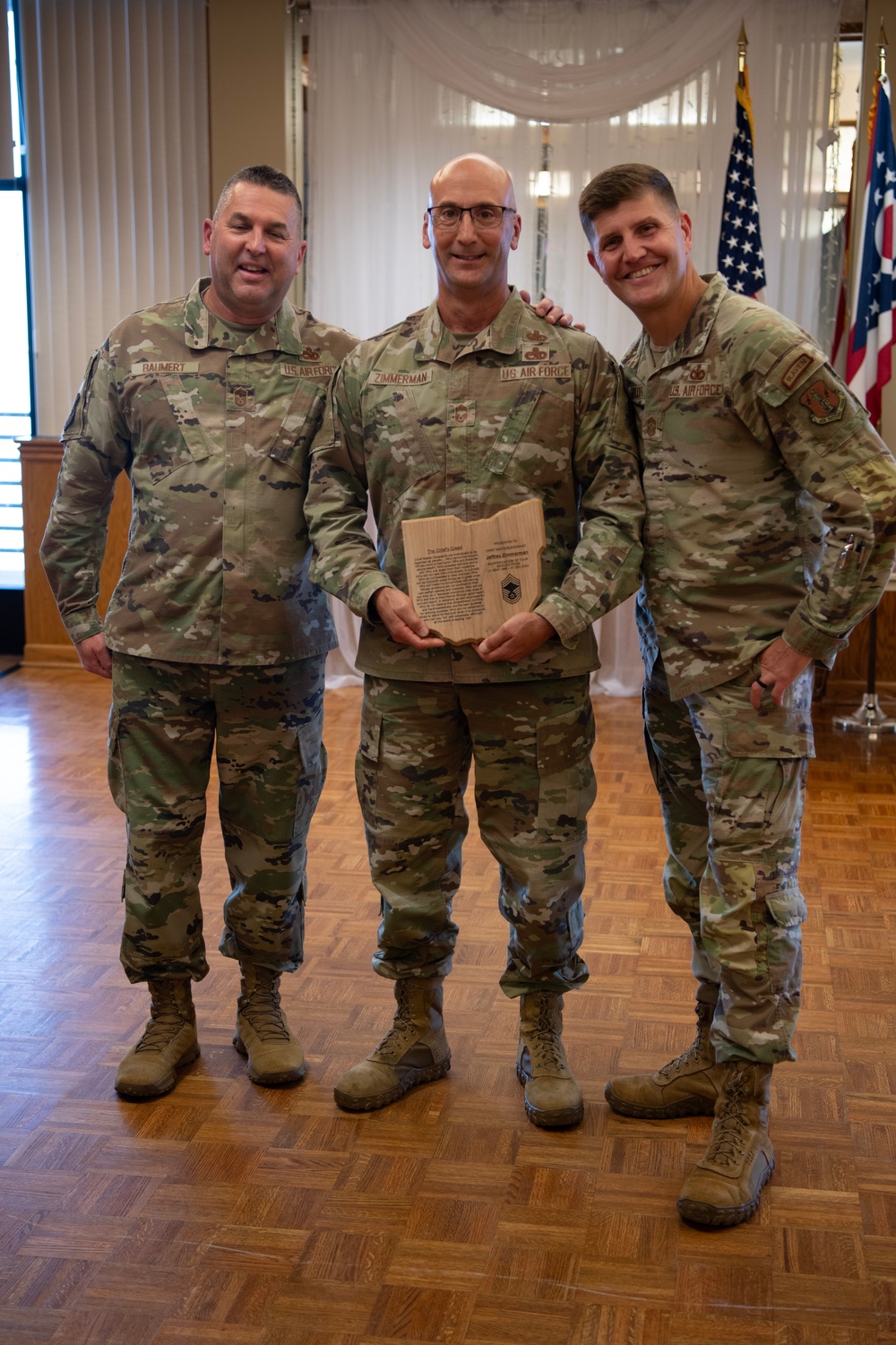 Ohio Air National Guard Chief's Huddle