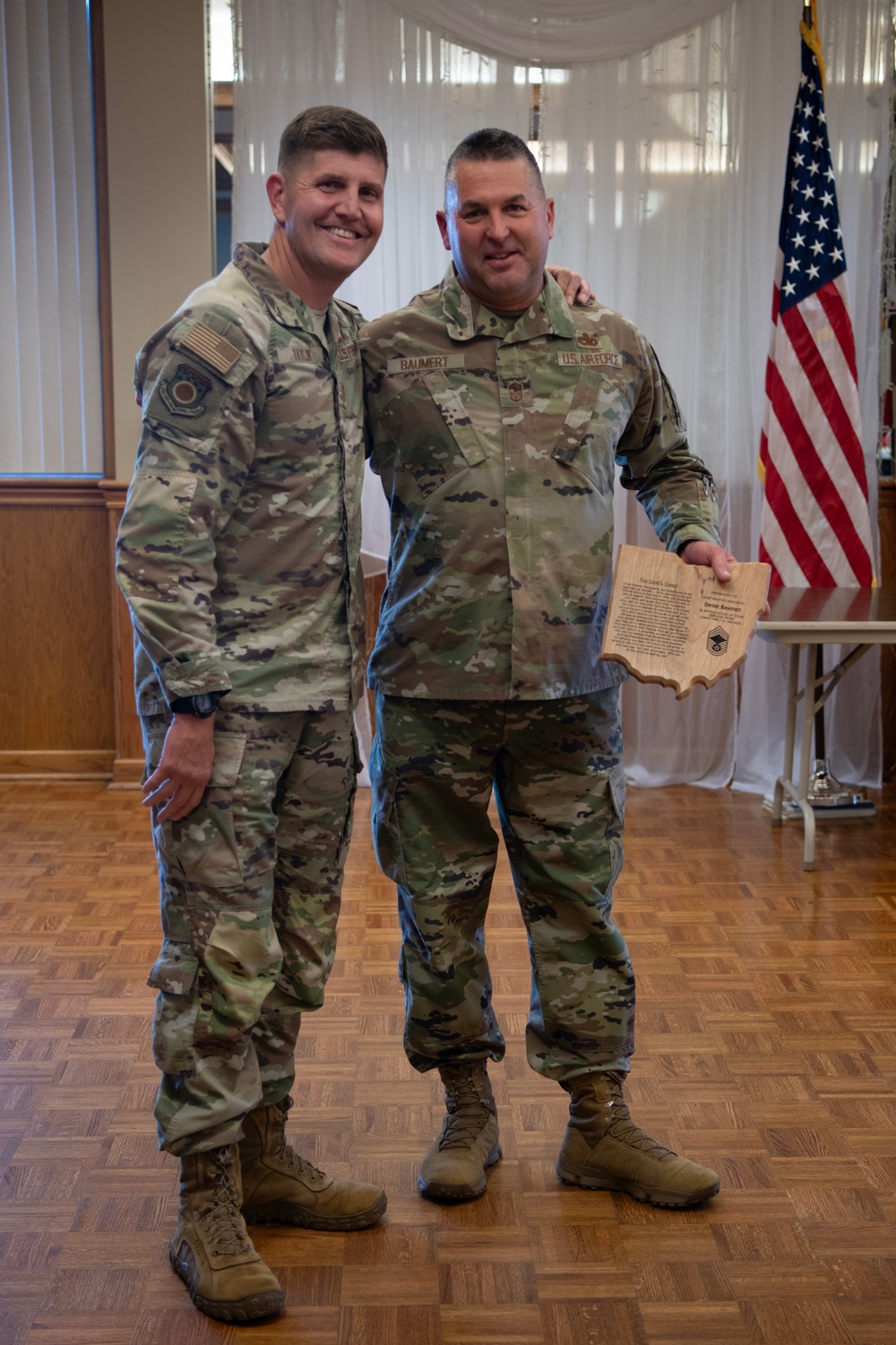 Ohio Air National Guard Chief's Huddle