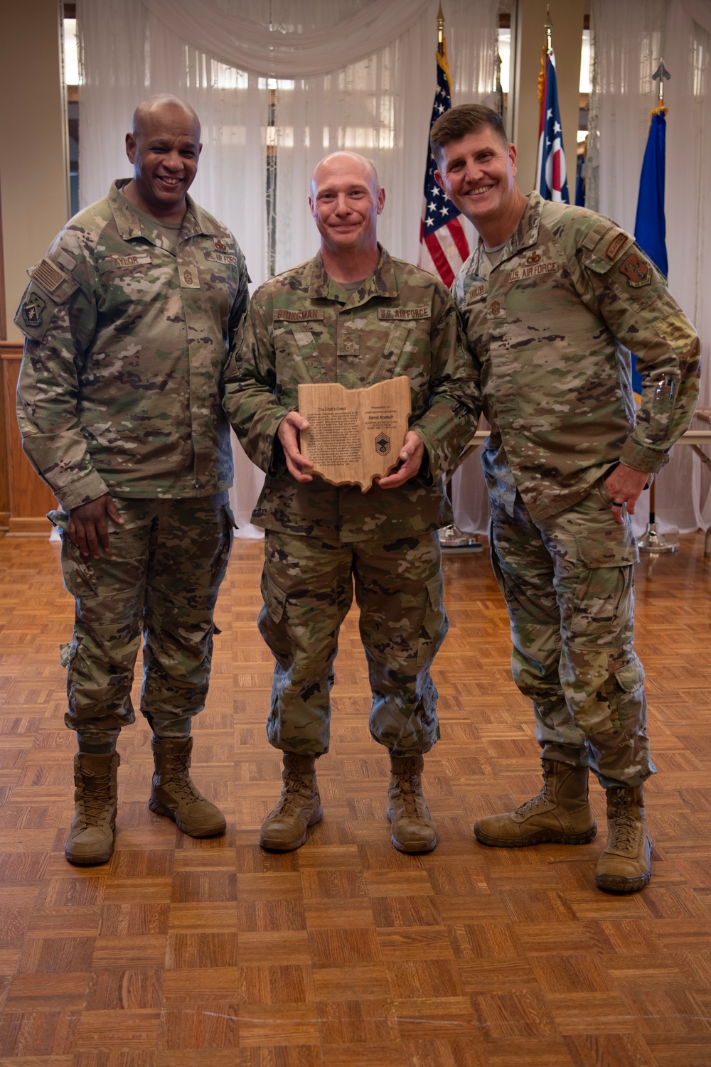 Ohio Air National Guard Chief's Huddle