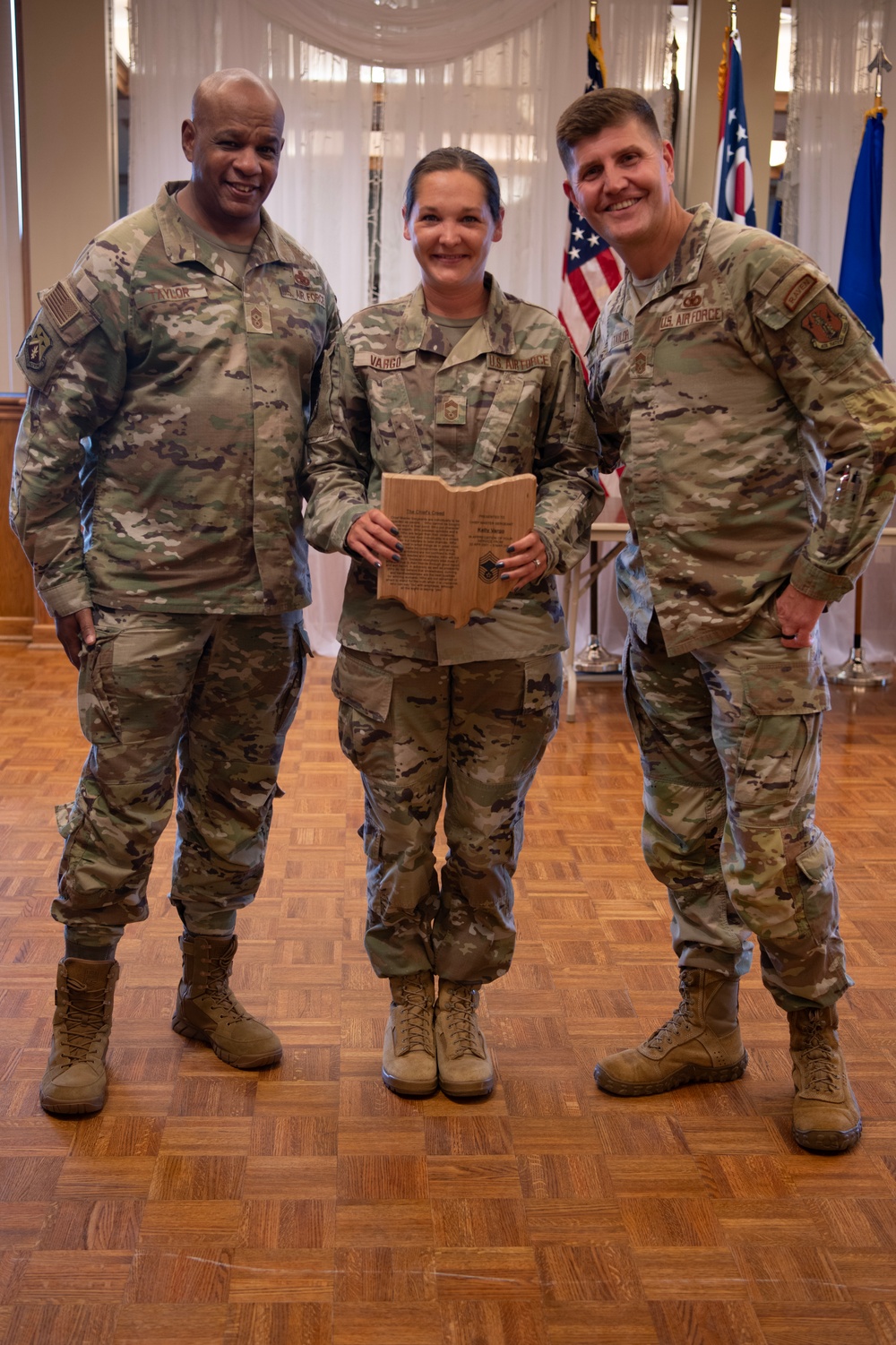 Ohio Air National Guard Chief's Huddle