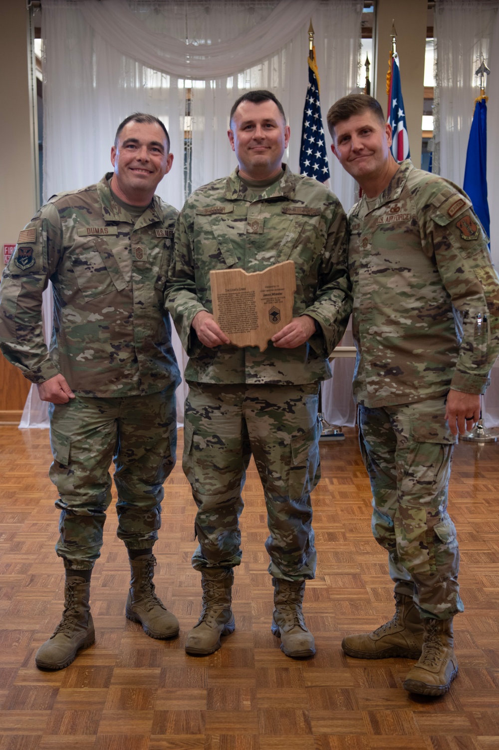 Ohio Air National Guard Chief's Huddle