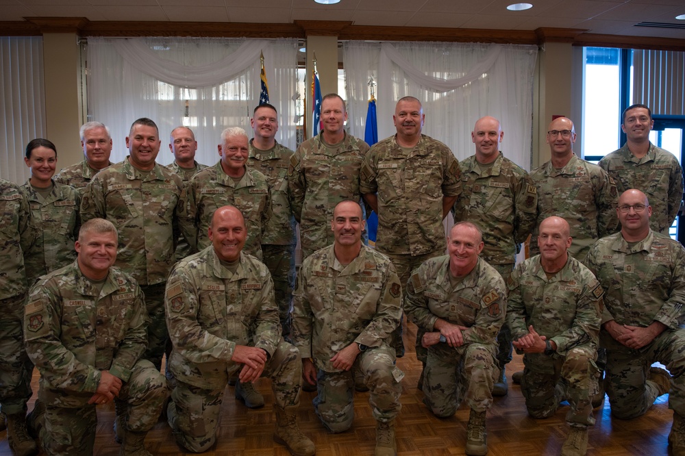 Ohio Air National Guard Chief's Huddle