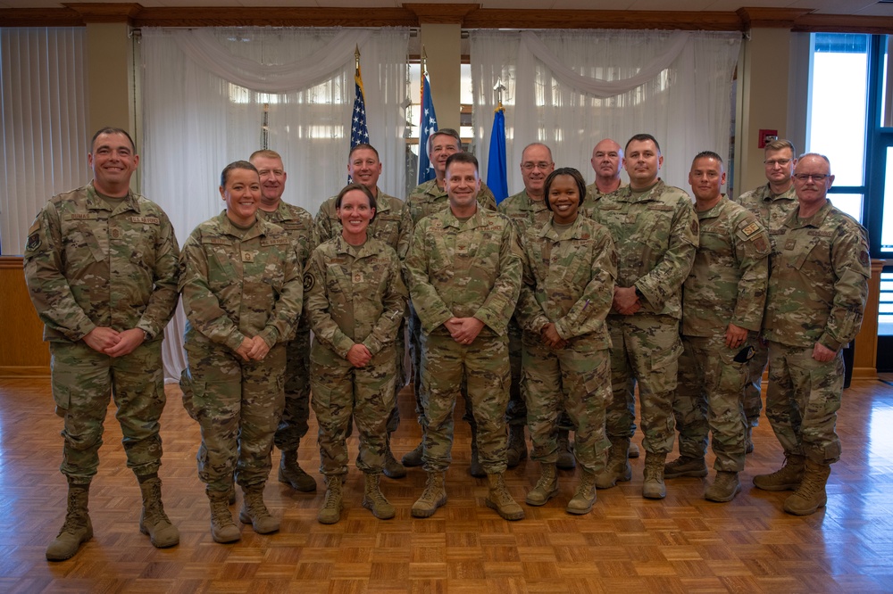 Ohio Air National Guard Chief's Huddle