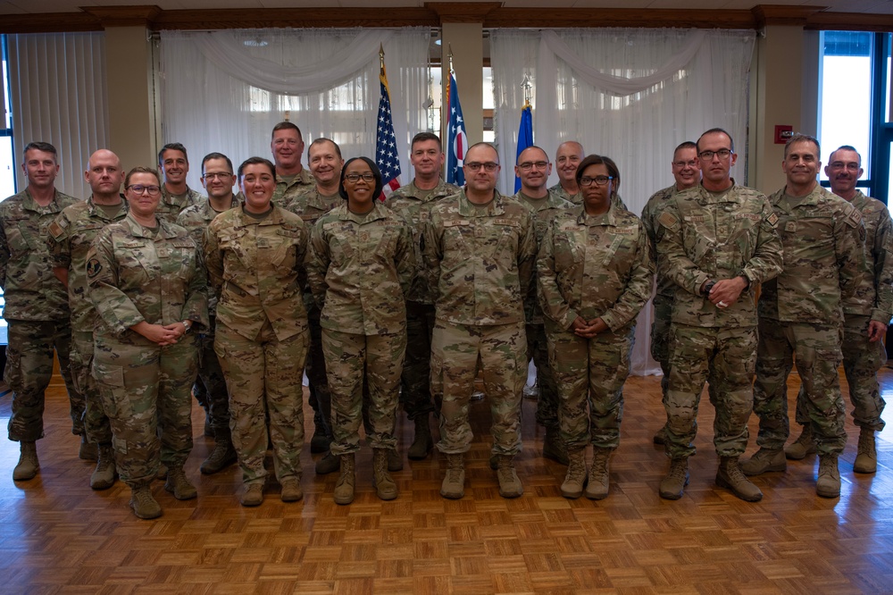 Ohio Air National Guard Chief's Huddle