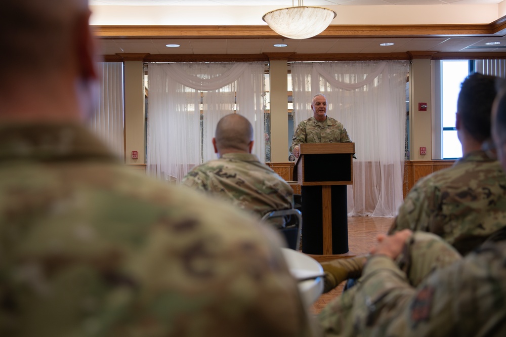 Ohio Air National Guard Chief's Huddle