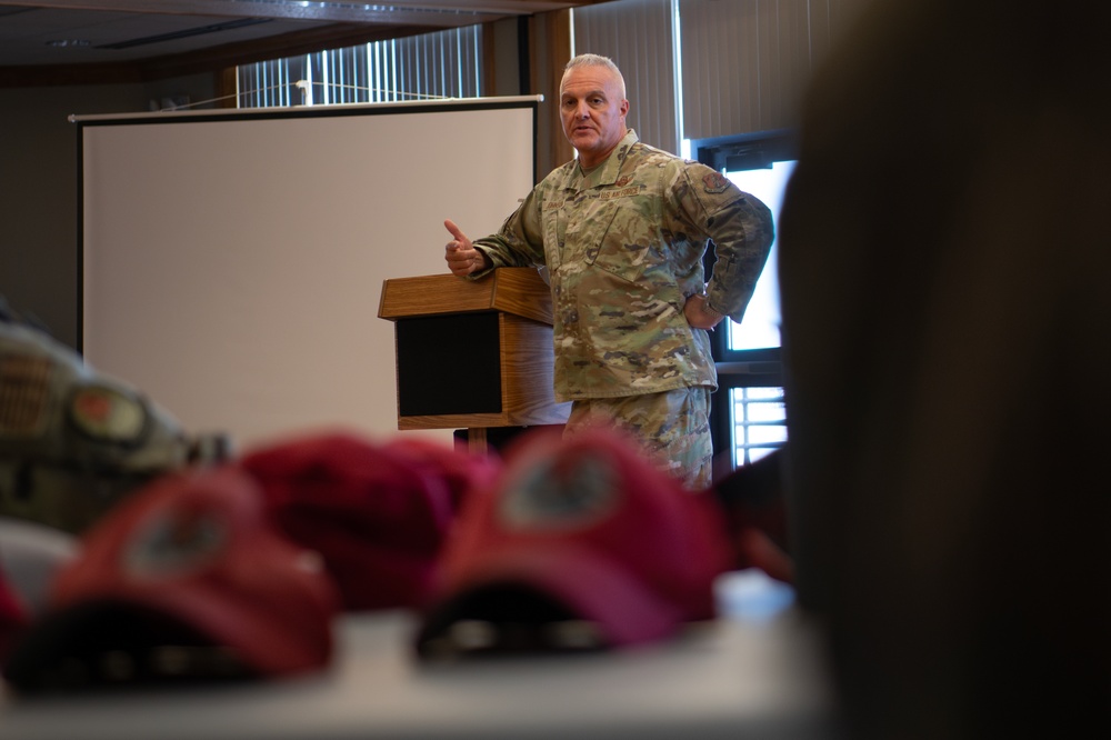 Ohio Air National Guard Chief's Huddle