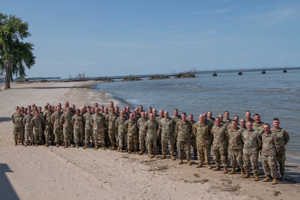 Ohio Air National Guard Chief's Huddle