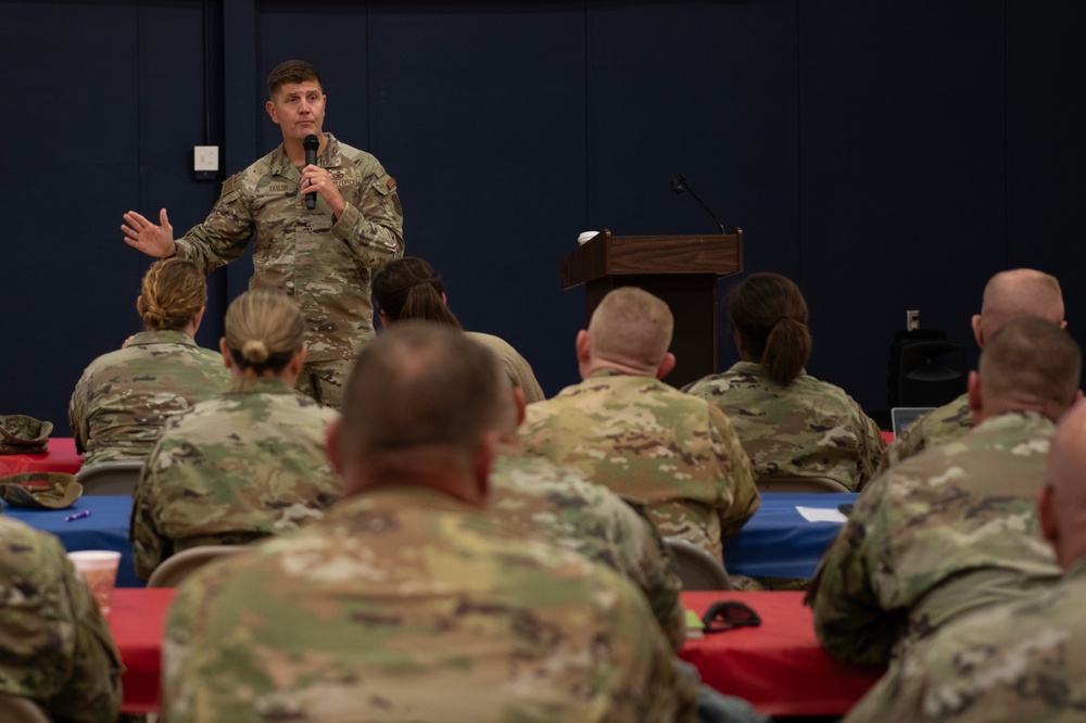 Ohio Air National Guard Chief's Huddle