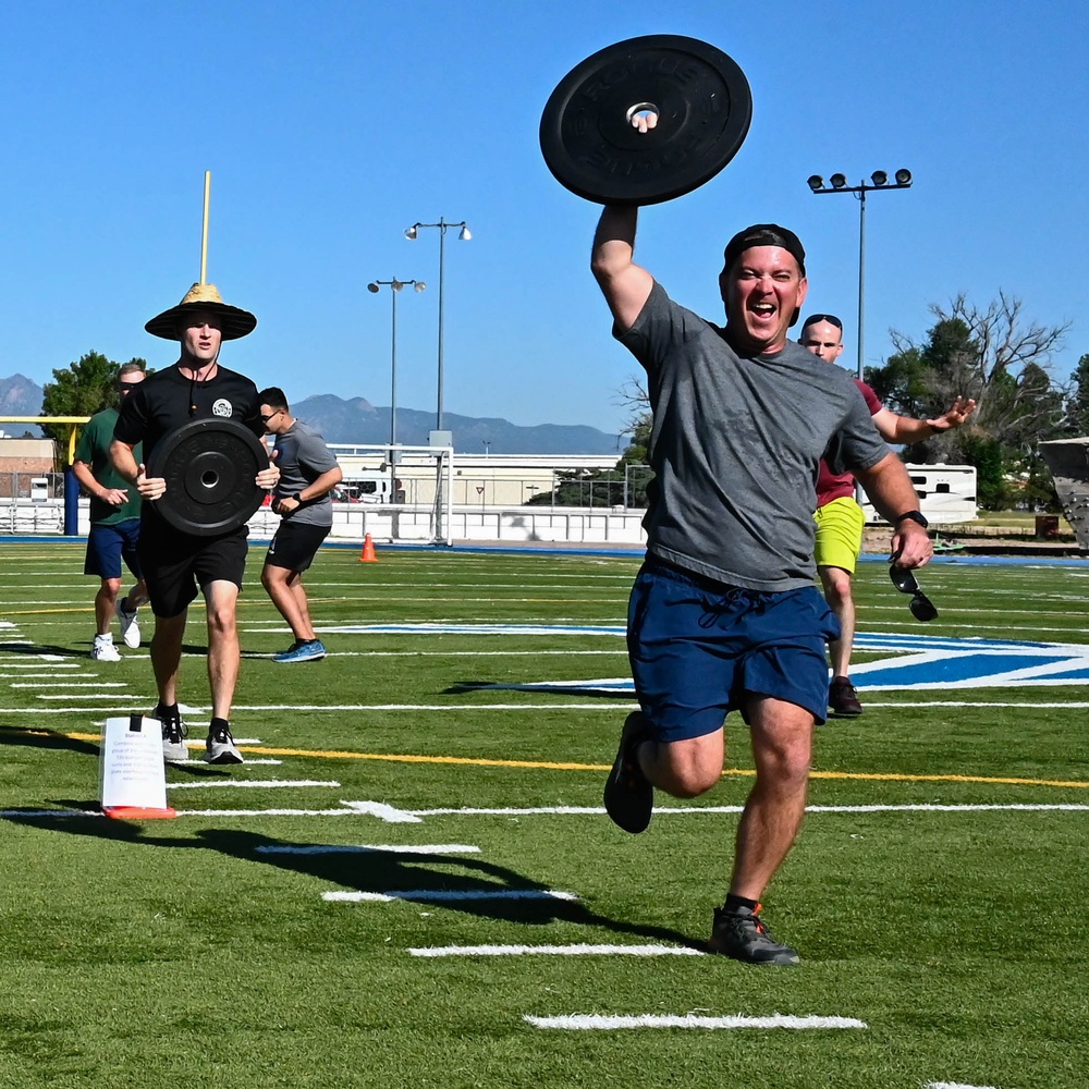 DEL 12 partners with Guardian Resilience Teams for cognitive physical training session