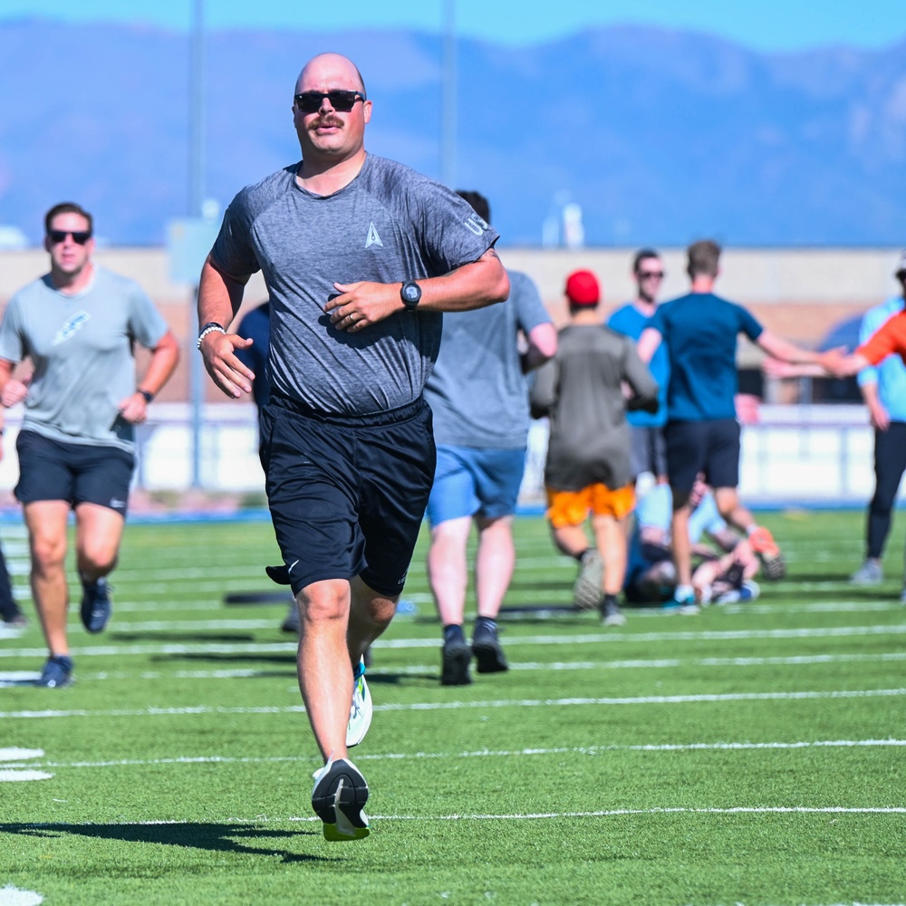 DEL 12 partners with Guardian Resilience Teams for cognitive physical training session