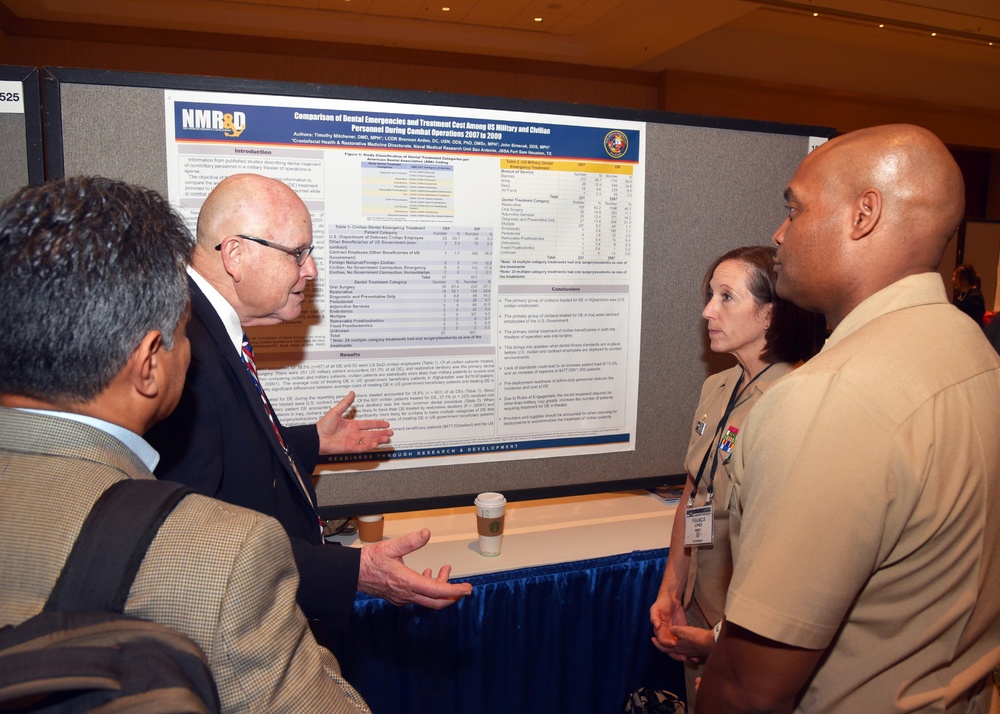 Dental Scientist presents Research at 2024 Military Health System Research Symposium