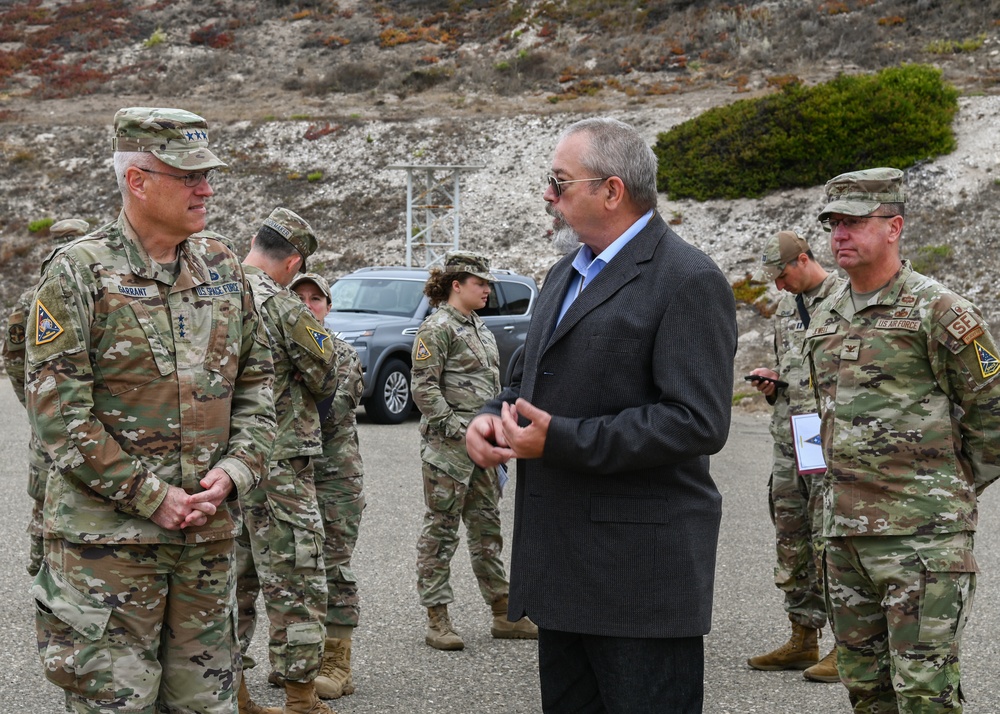 Space Systems Command Commander Visits Vandenberg