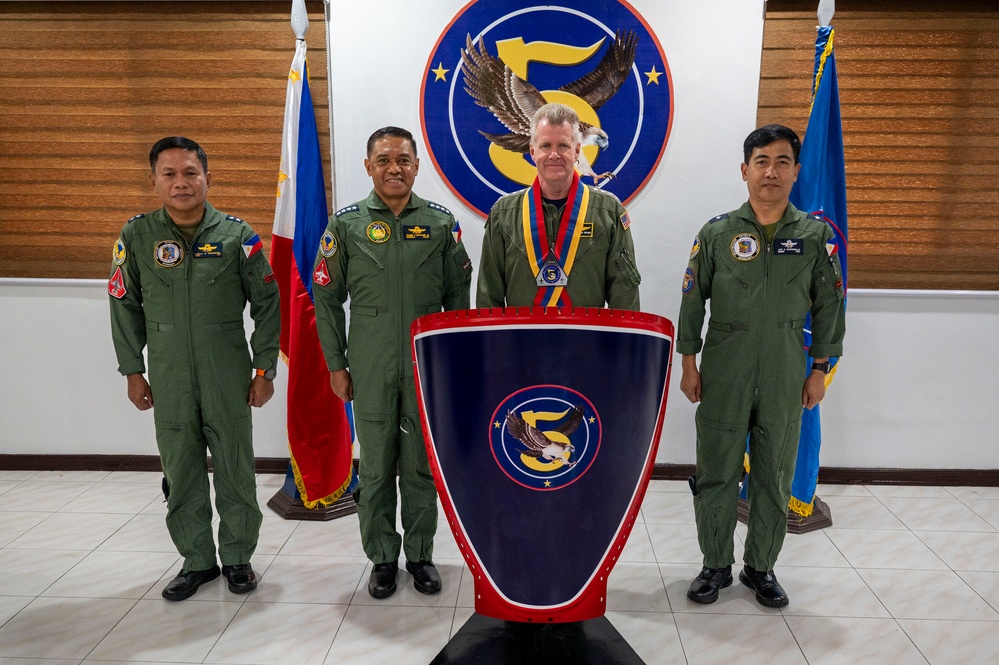 Commander of U.S. Indo-Pacific Command tours Basa Air Base in the Philippines