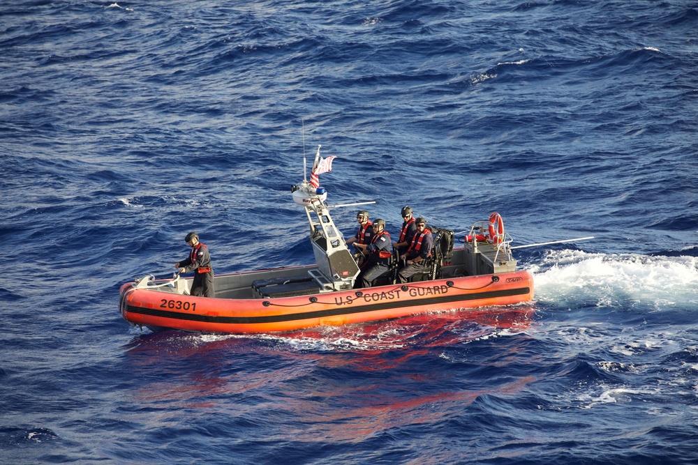 Coast Guard Cutter Campbell returns home following 73-day patrol in Windward Passage