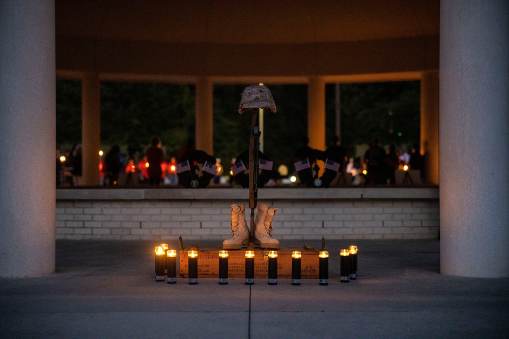 Kabul third anniversary candlelight vigil