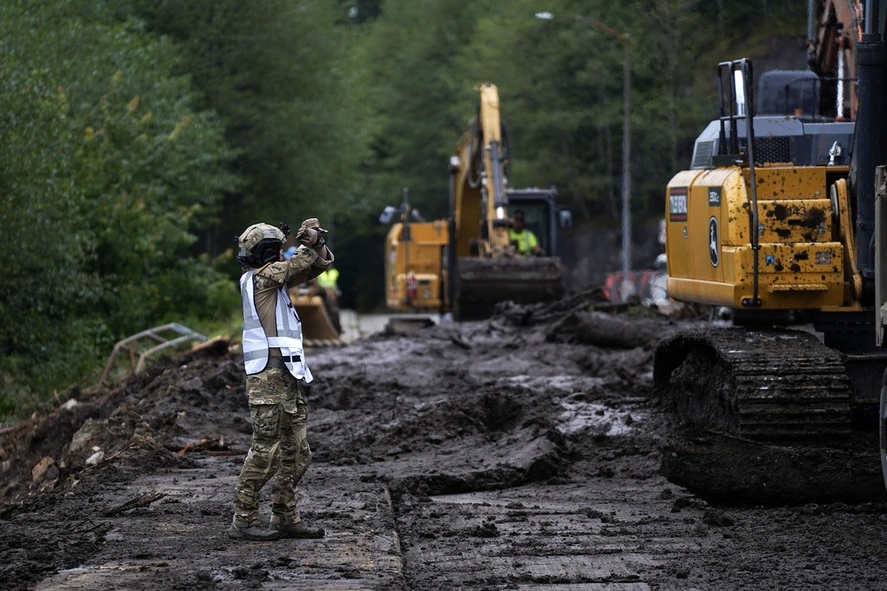 Alaska Organized Militia mobilizes six to support Ketchikan landslide response