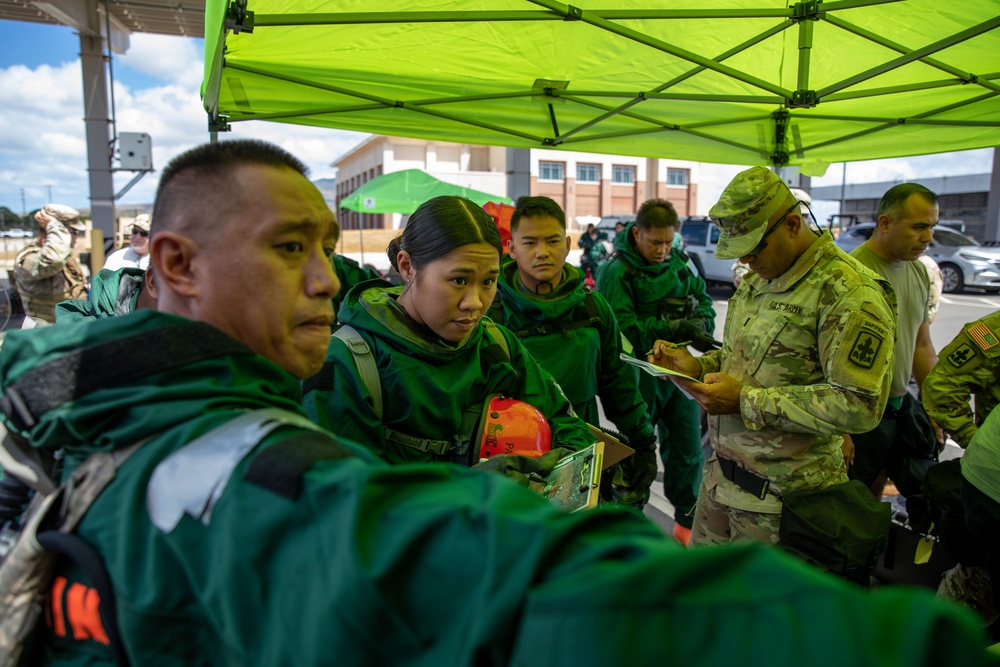 Hawaii National Guard’s 93rd CERFP Sustainment Year Collective Training Event 2024