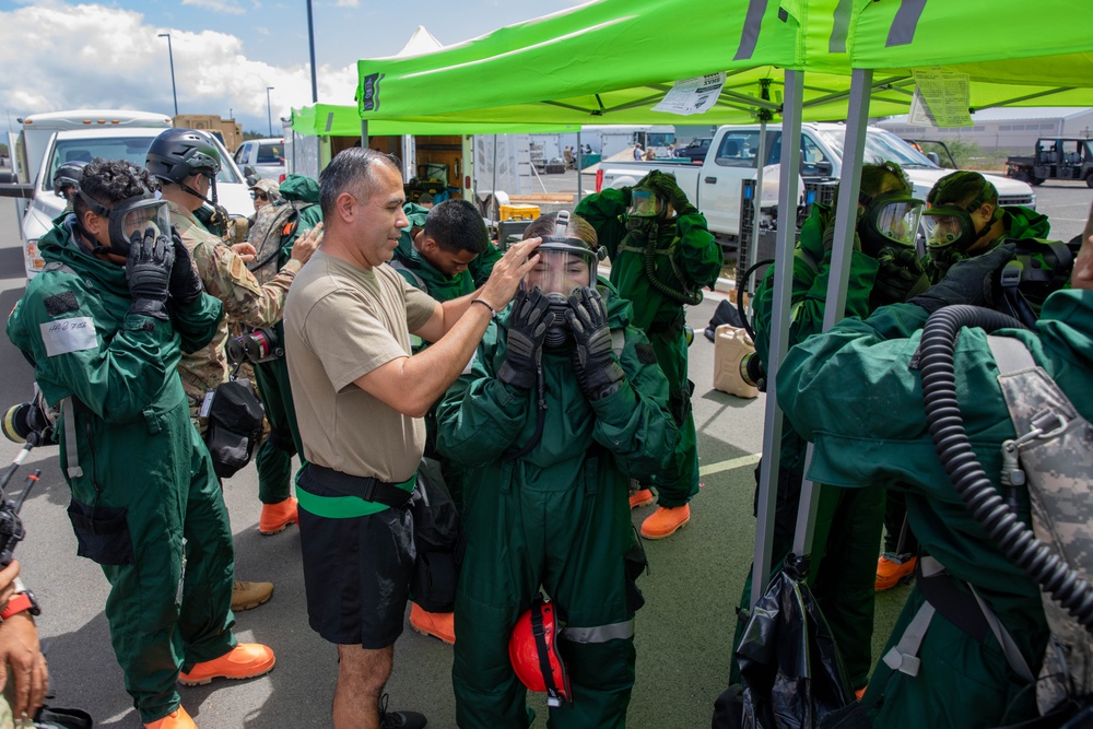 Hawaii National Guard’s 93rd CERFP Sustainment Year Collective Training Event 2024