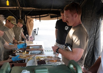 Services Airmen feed the masses at Agile Flag 24-3