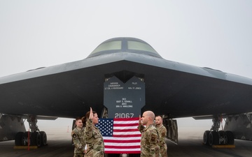 110th EBS member takes his final oath of enlistment during BTF deployment