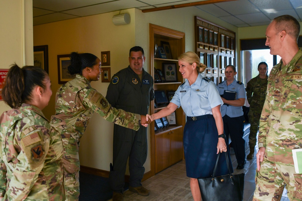 PACAF leadership visits Kadena