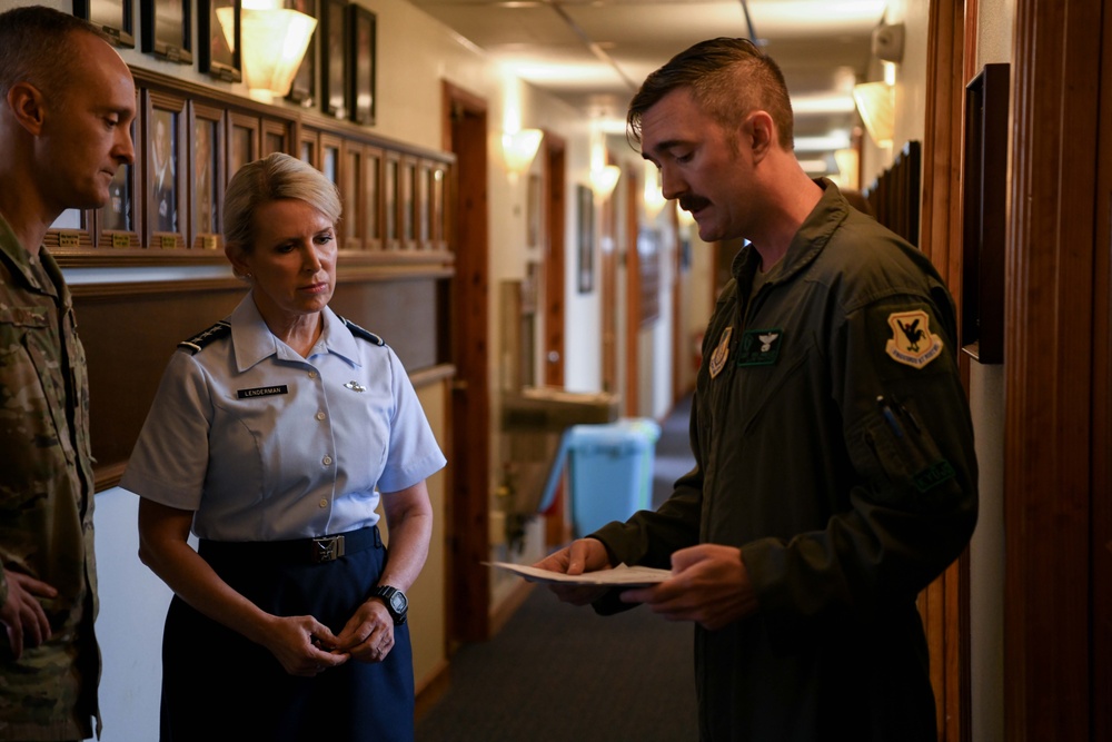 PACAF leadership visits Kadena