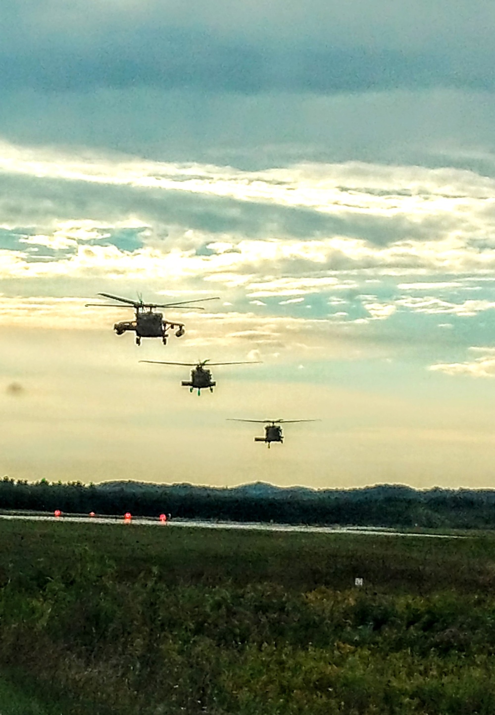 Wisconsin National Guard Black Hawks conduct August 2024 weekend training at Fort McCoy