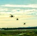 Wisconsin National Guard Black Hawks conduct August 2024 weekend training at Fort McCoy