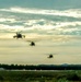 Wisconsin National Guard Black Hawks conduct August 2024 weekend training at Fort McCoy