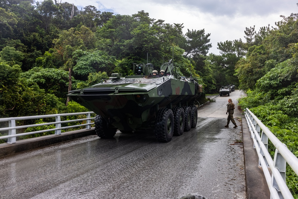 Amphibious Combat Vehicle Route Verification