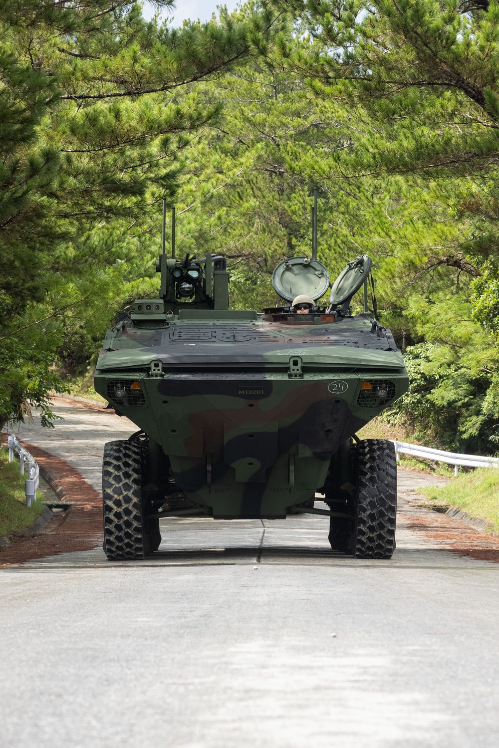 Amphibious Combat Vehicle Route Verification