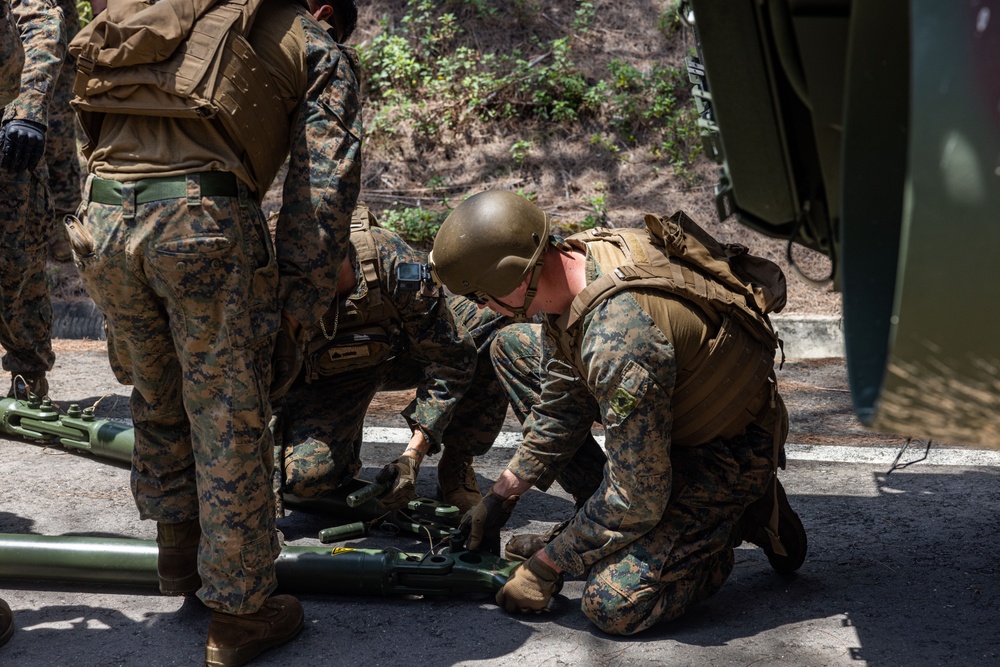 Amphibious Combat Vehicle Route Verification