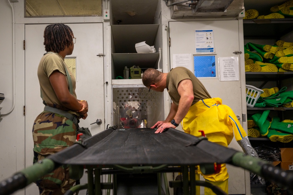 Joint simulated mass casualty demonstrates elite readiness